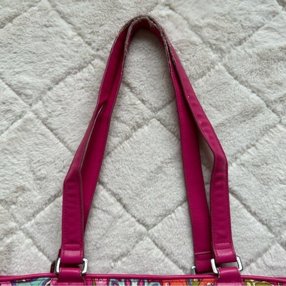 Vera Bradley | "Pink Swirls" Retired Duffle Bag - Picture 6 of 16